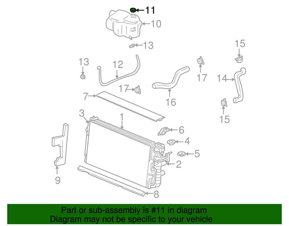Genuine GM Cap 85604317