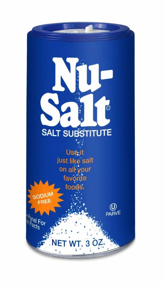 Nu-Salt Sodium Free Salt Substitute - 3 oz