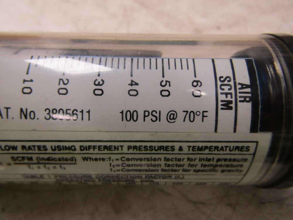 💥OMEGA 100 PSI MAX FLOW METER 1/2" NPT FL-6705