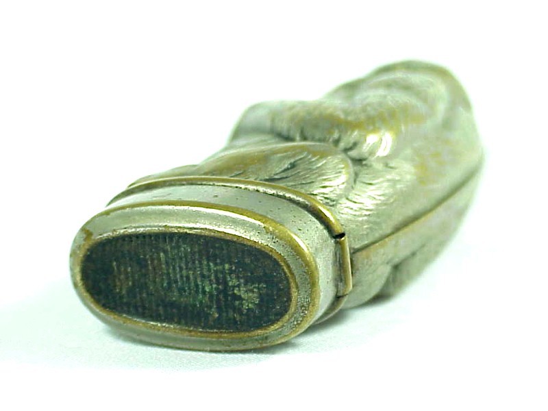 Figural MONKEY SMOKING PIPE MATCH SAFE
