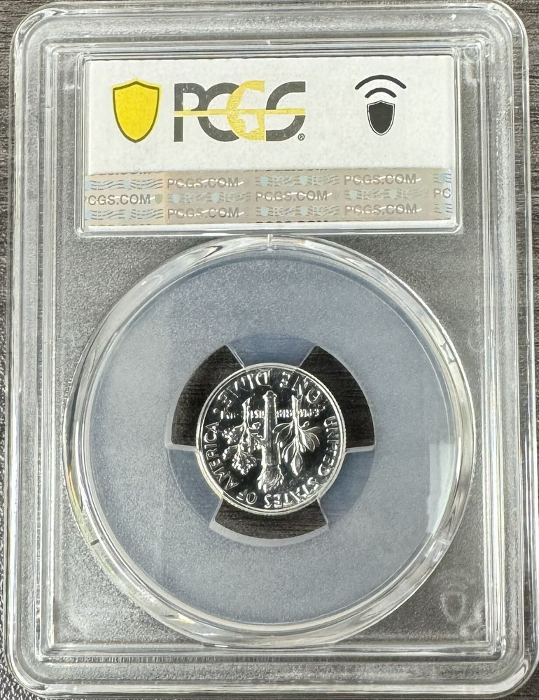 1955 Silver Proof Roosevelt Dime PCGS PR67