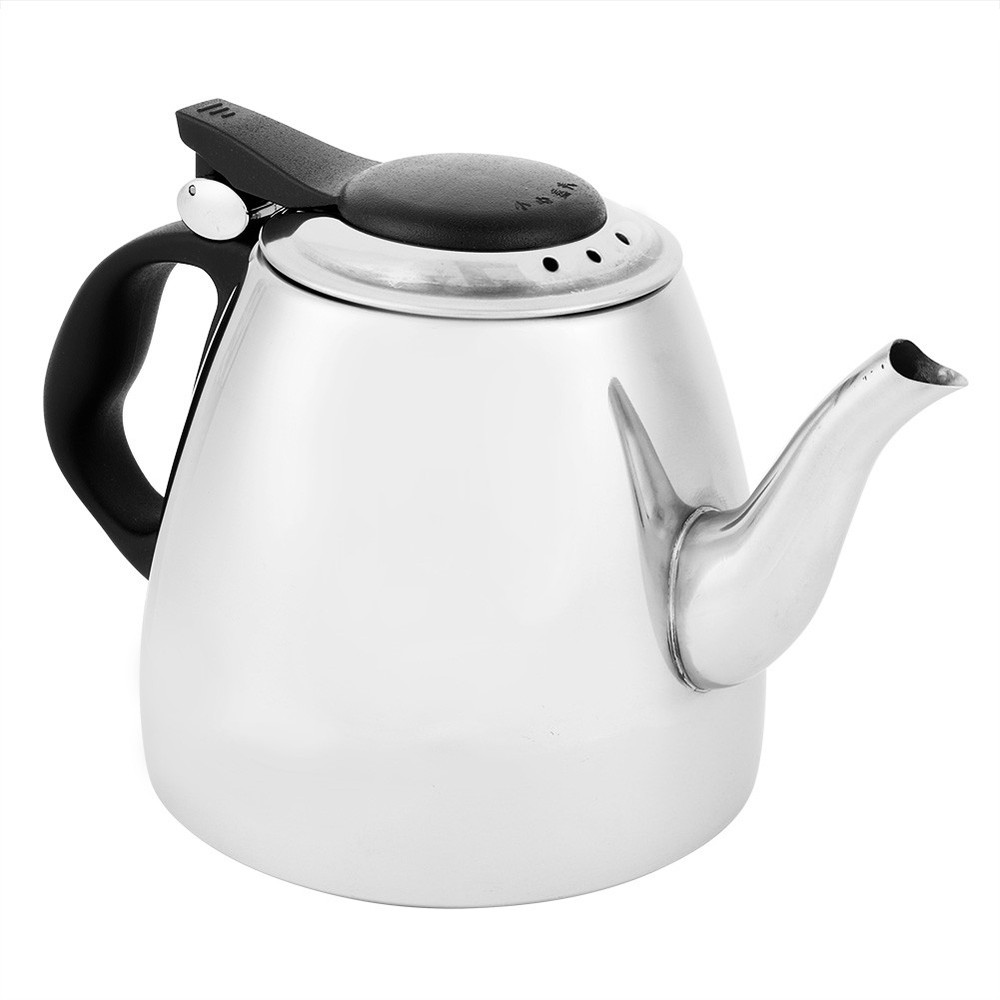 Stainless Steel Flat Bottom Water Kettle Boiling Pot Work On Induction US
