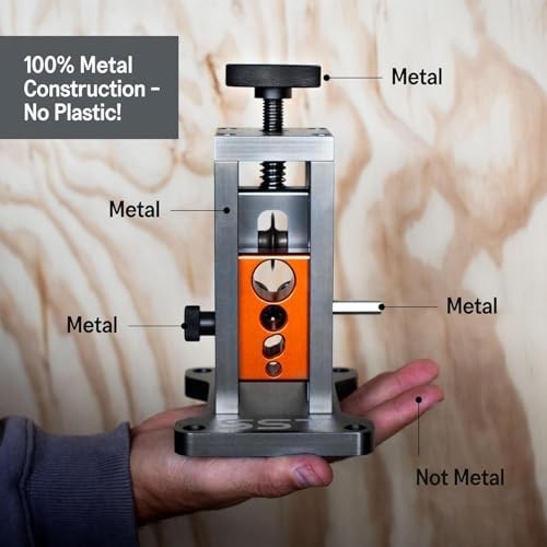 Wire Stripping Machine - Drill-Powered Scrap Wire Stripper with Adjustable Guide