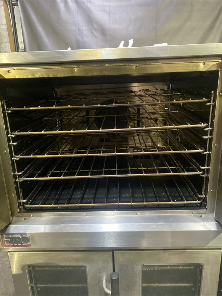 Pre-Owned Lang Double Stack Full Size Convection Oven Model ECCO-APXD TESTED