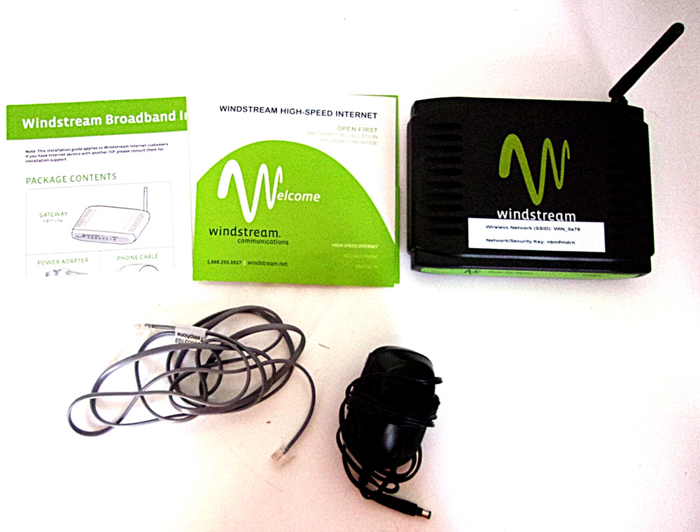 Windstream Sagemcom 1704 Wireless ADSL Router  NEW