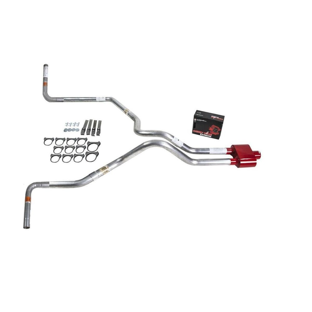 Ram 02-03 dual exhaust 2.5 MA pipe Cherry Bomb Extreme  Side Exit
