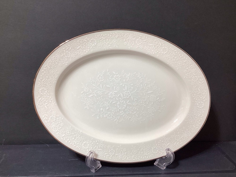 NORITAKE AFFECTION 13” Oval Serving Platter (C2-102024-1.99e)