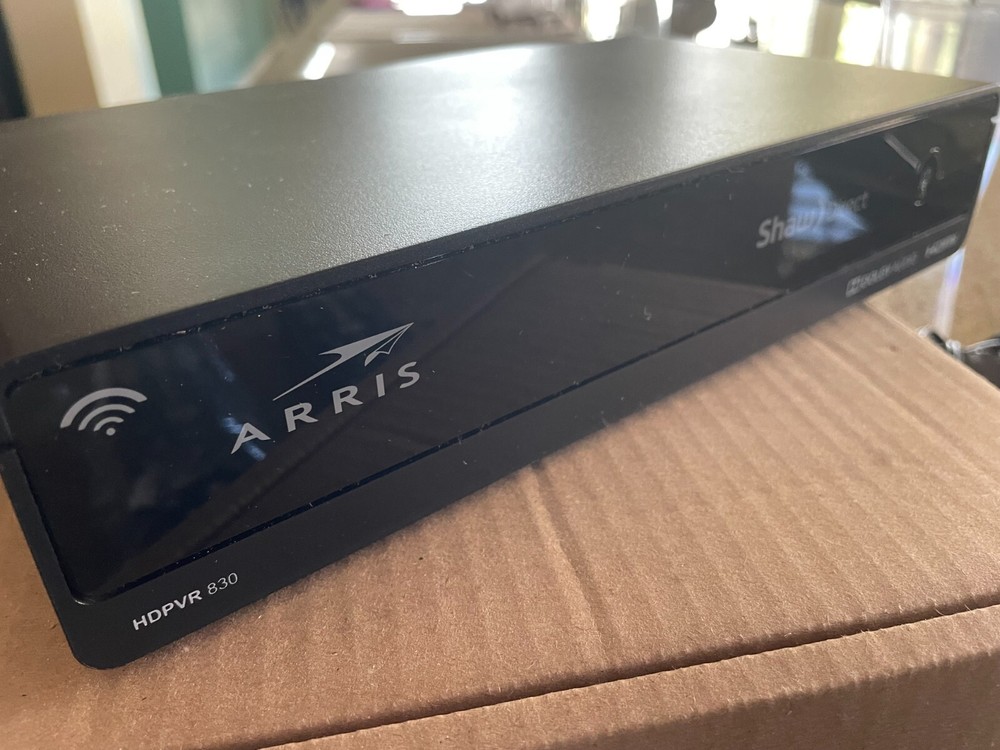 Shaw HDPVR 830 Satellite Receiver and Remotes