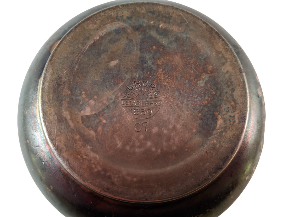 Silver Plated Aurora Decorative Cup With Maker's Mark | 1904