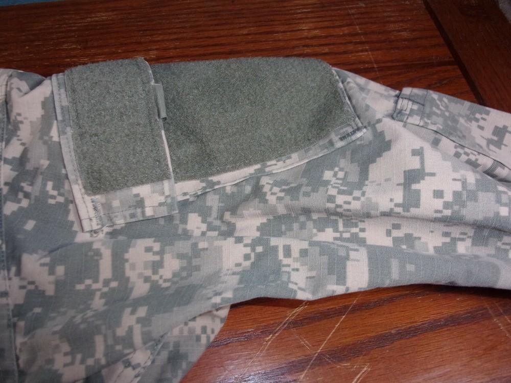 ACU DIGITAL RIPSTOP COMBAT TACTICAL JACKET COAT SIZE EXTRA SMALL LONG