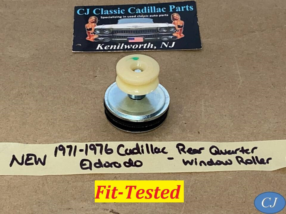 NEW 1971-1976 Cadillac Eldorado REAR QUARTER WINDOW ROLLER SUPPORT GUIDE
