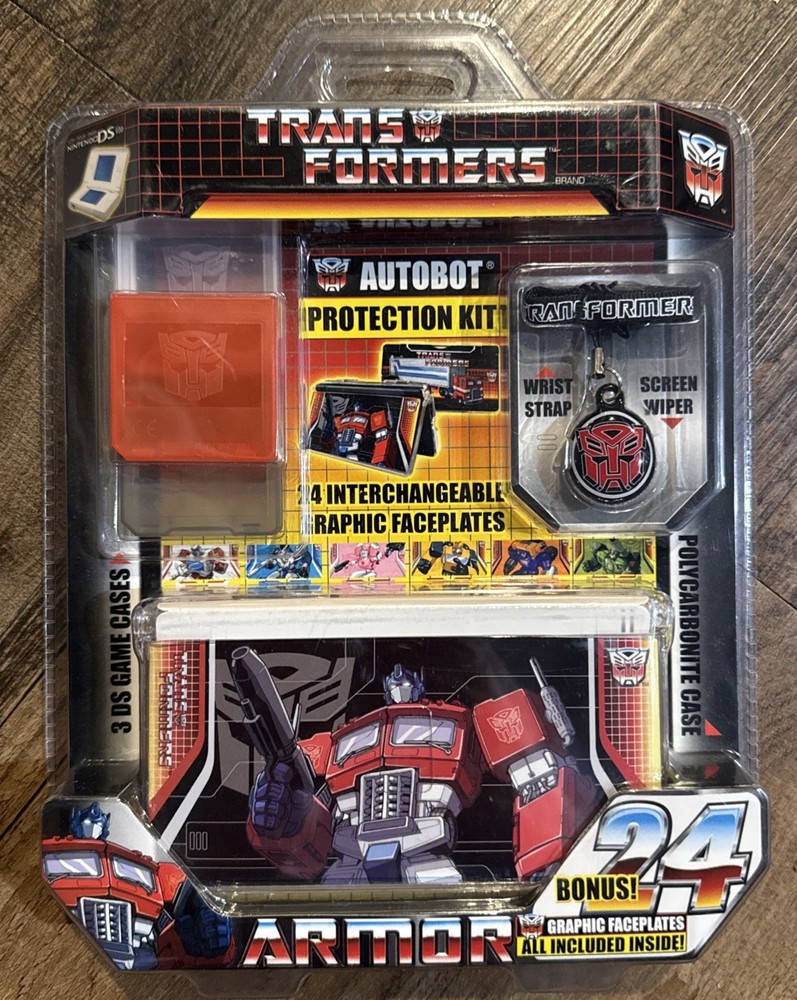 Nintendo DS Transformers Autobot Protection Kit (RARE)