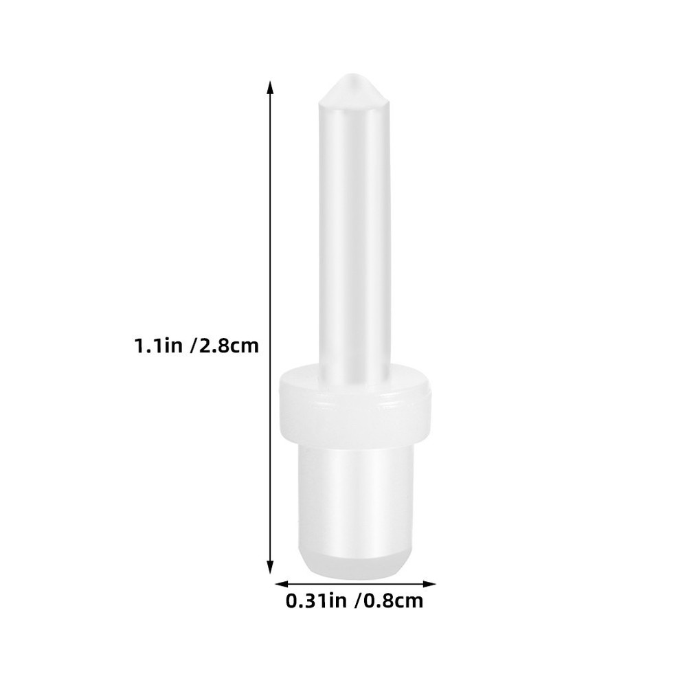 50 Pcs Window Screen Pins Plastic Replacement Kit For Shutter Louvers Repair