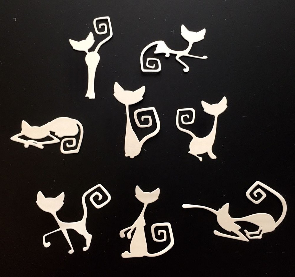 Tim Holtz Die Cuts * Mischievous * Three Sets * 24 Mischievous Cats!