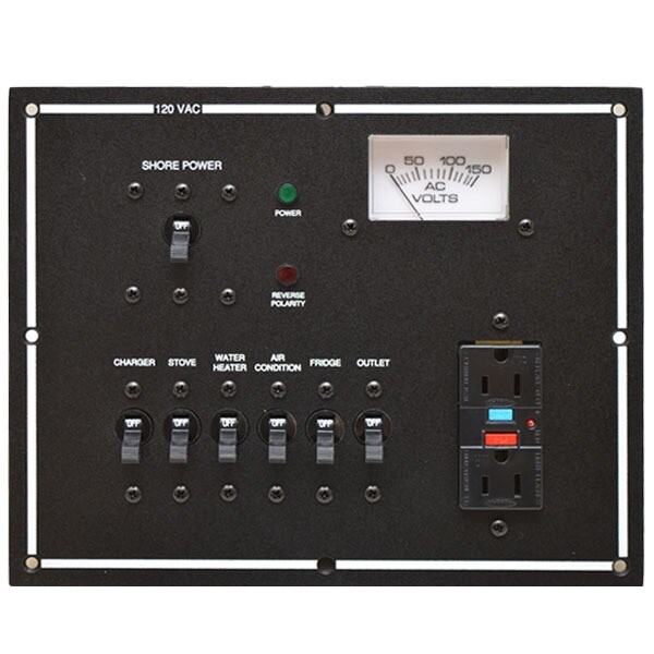 Four Winns Boat Breaker Switch Panel 025-3434 | Toggle 120VAC Black