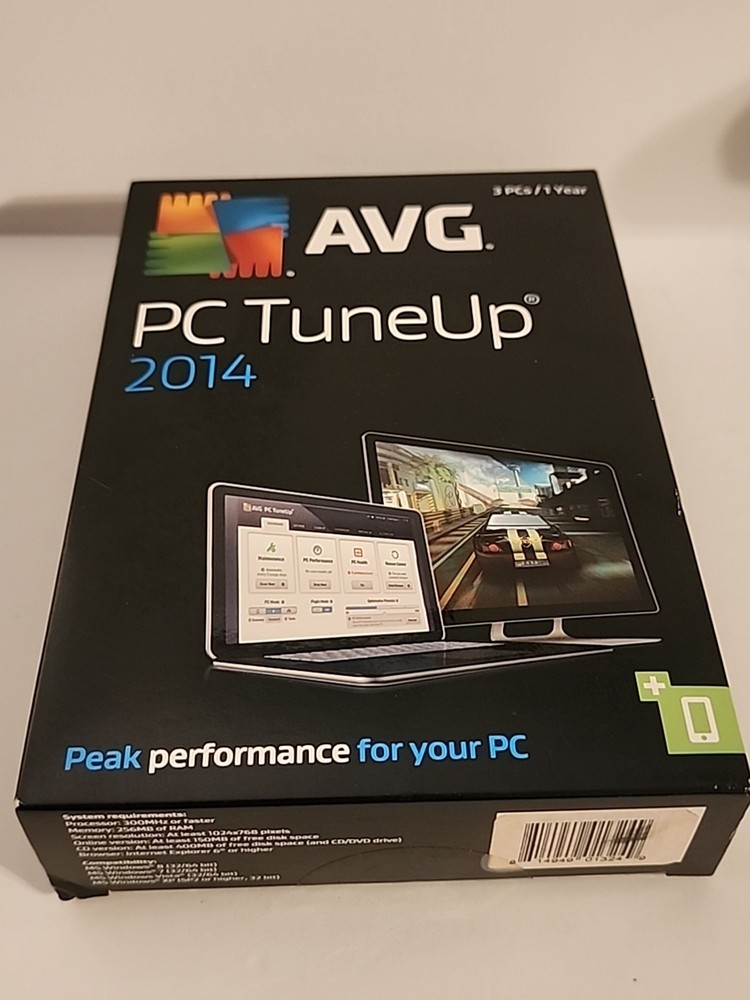 AVG PC TUNEUP 2014 3PC/1 YEAR SOFTWARE