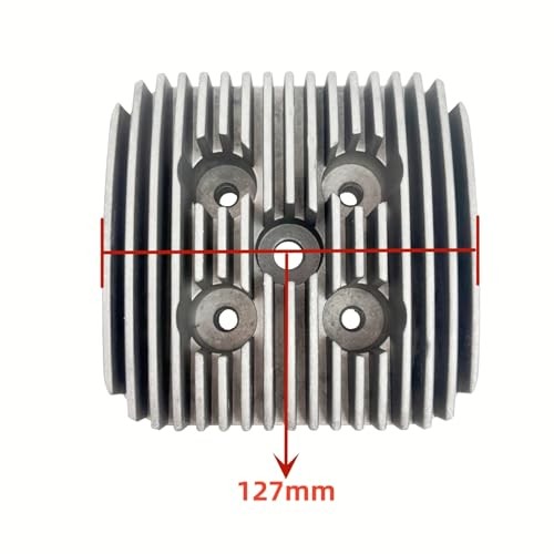 LD100 Casting Cylinder Head, New Model Motor Head for 2 Stroke LD100-100cc/YD85