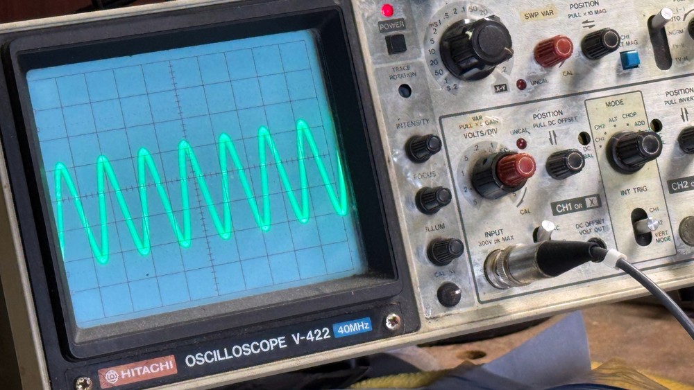 Wavetek 1080 Sweep Generator w/ 1076 Module System Tested Output