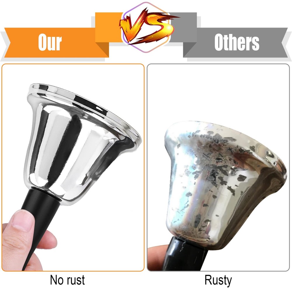 2 Pcs Hand Ringing Bell for Classroom, Kitche
