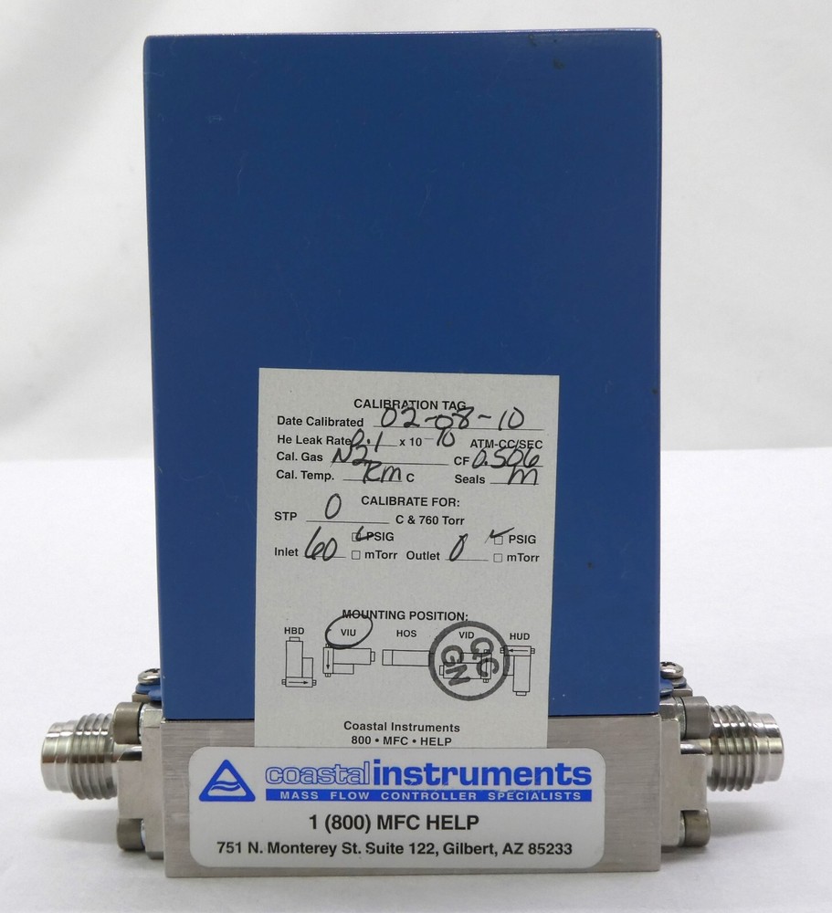 UNIT Instruments UFC-1660 Mass Flow Controller MFC 3 SLM NF3 OEM Refurbished