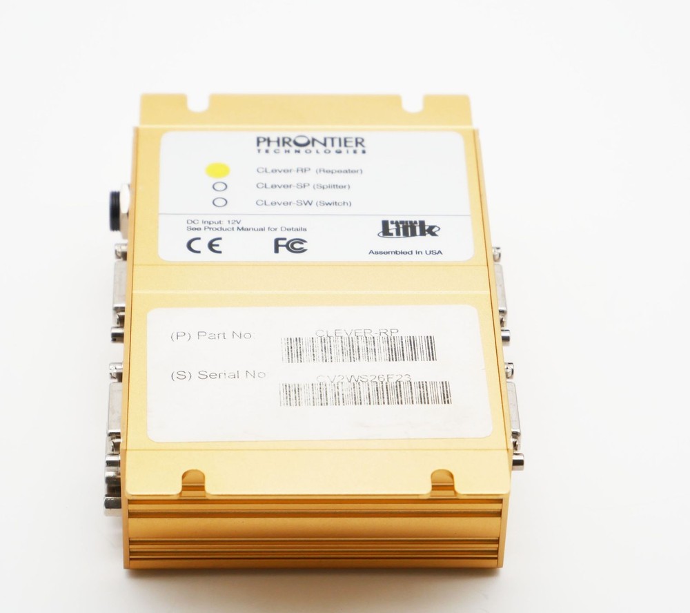 Phrontier Technologies CLever-RP DC12V Signal Amplifier Module Repeater -Unused-