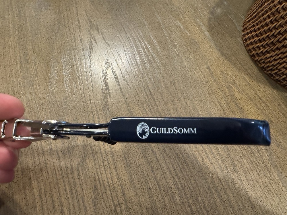 GuildSomm Wine Bottle Opener Corkscrew Black