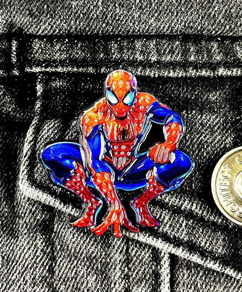 Spider-Man 1.5 Inch Enamel Pin