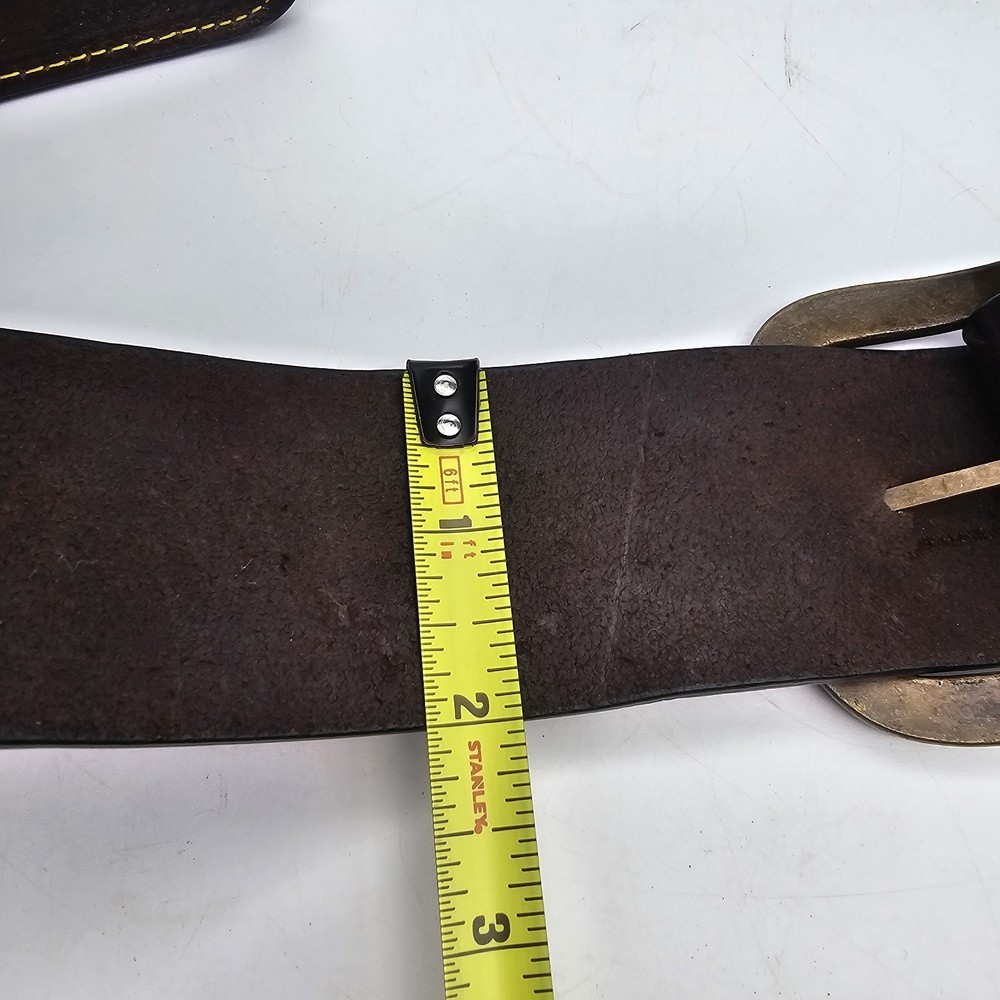 Cabelas Leather Shotgun Shell Pouch & Belt