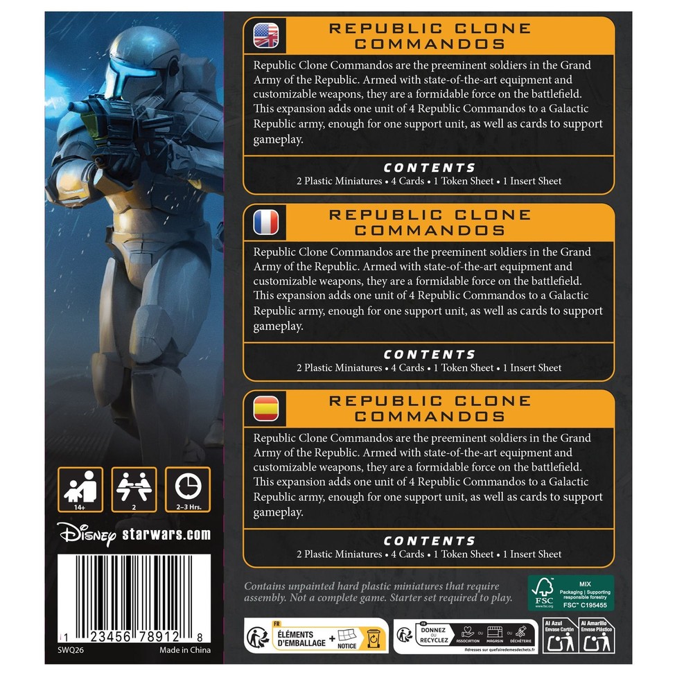 Star Wars: Legion Republic Clone Commandos