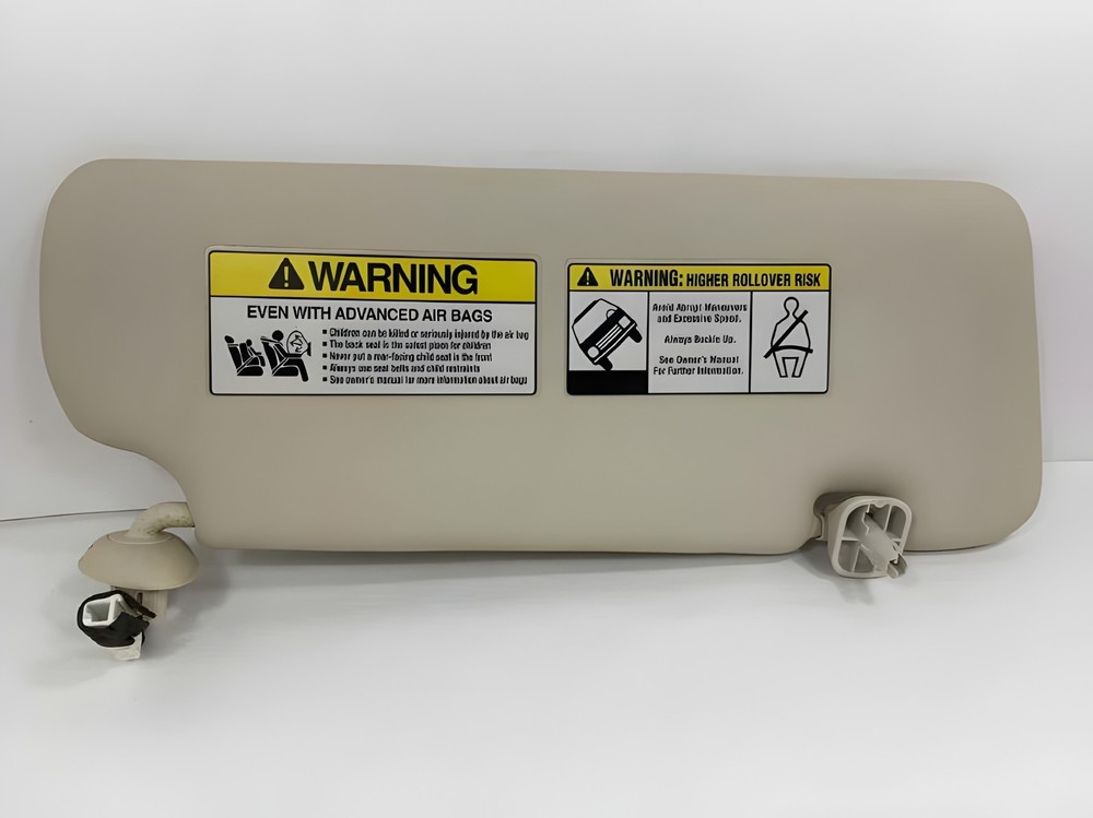 2012-2014 Honda CRV Driver Left Side SunVisor TAN OEM