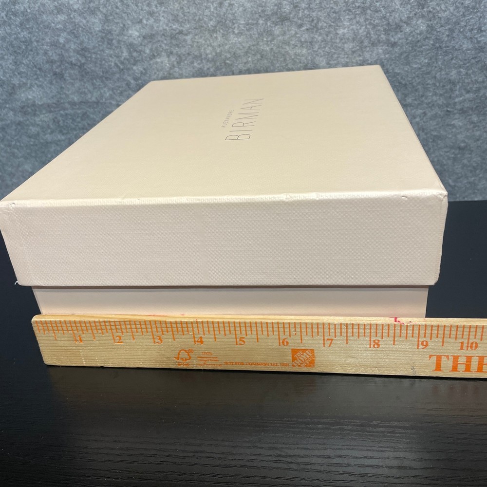 Alexandre Birman GIFT BOX Large Beige With Dust Bag & Tissue Packaging Set
