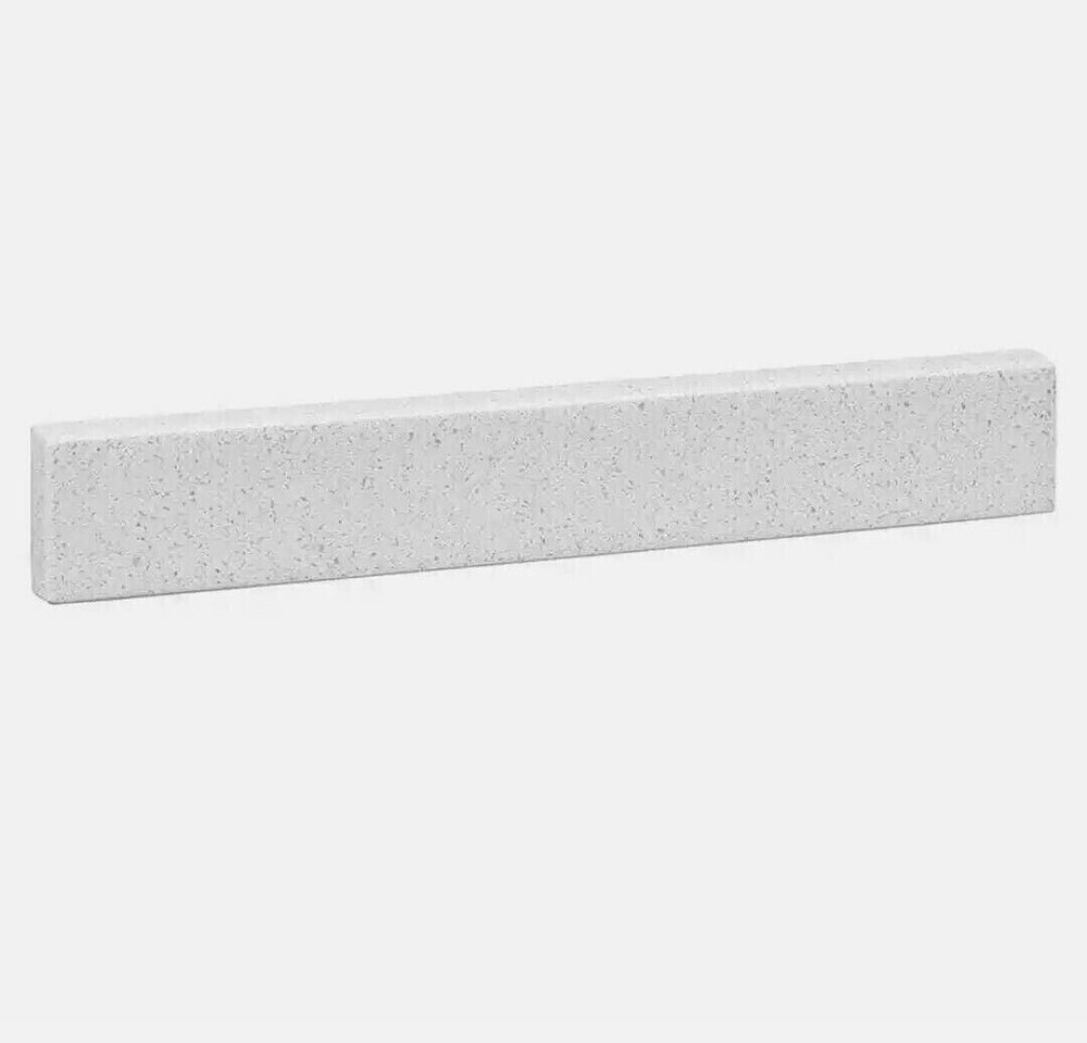 15-3/8 in. Solid Surface Technology Sidesplash in Arctic White