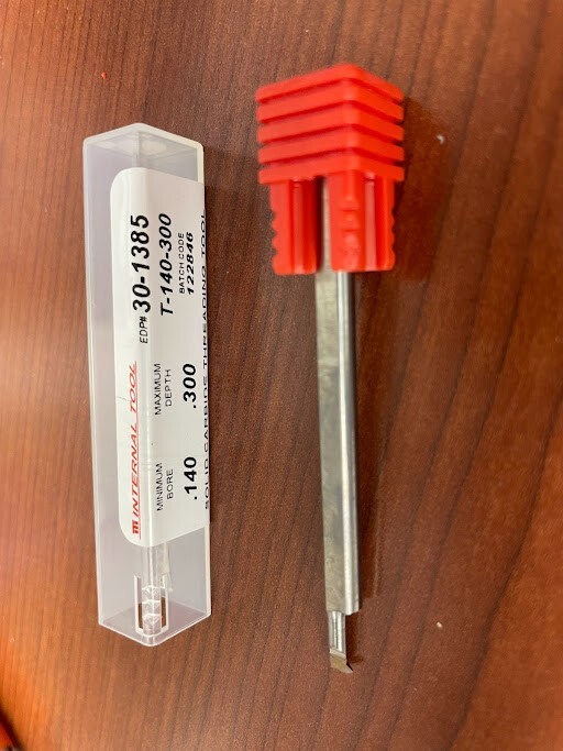 INTERNAL TOOL 30-1385 THREADING TOOL .140"MIN .300" MAX
