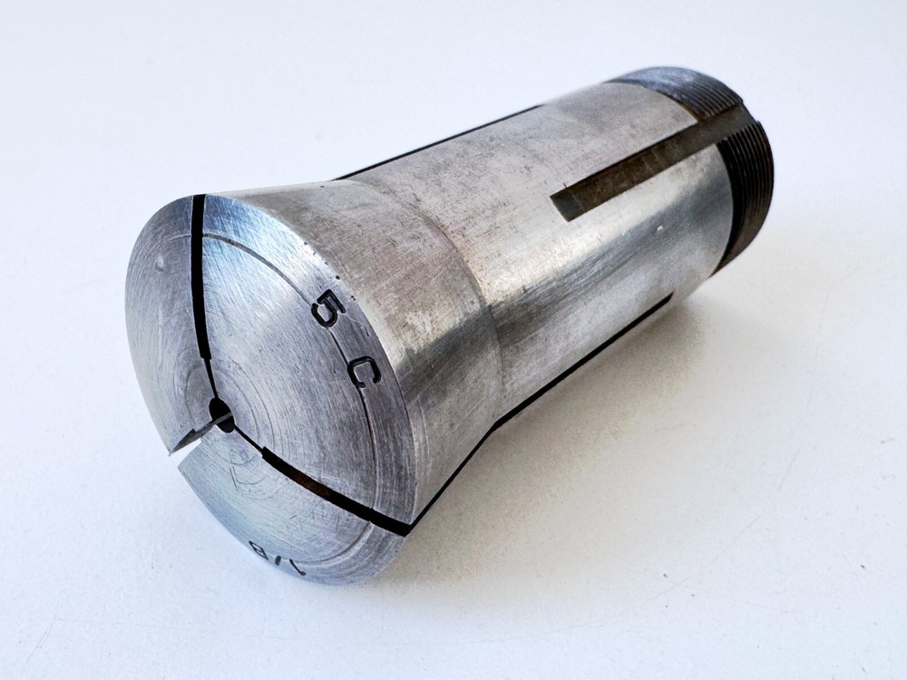 1/8" 5C Round Collet Internal & External Threads .125"