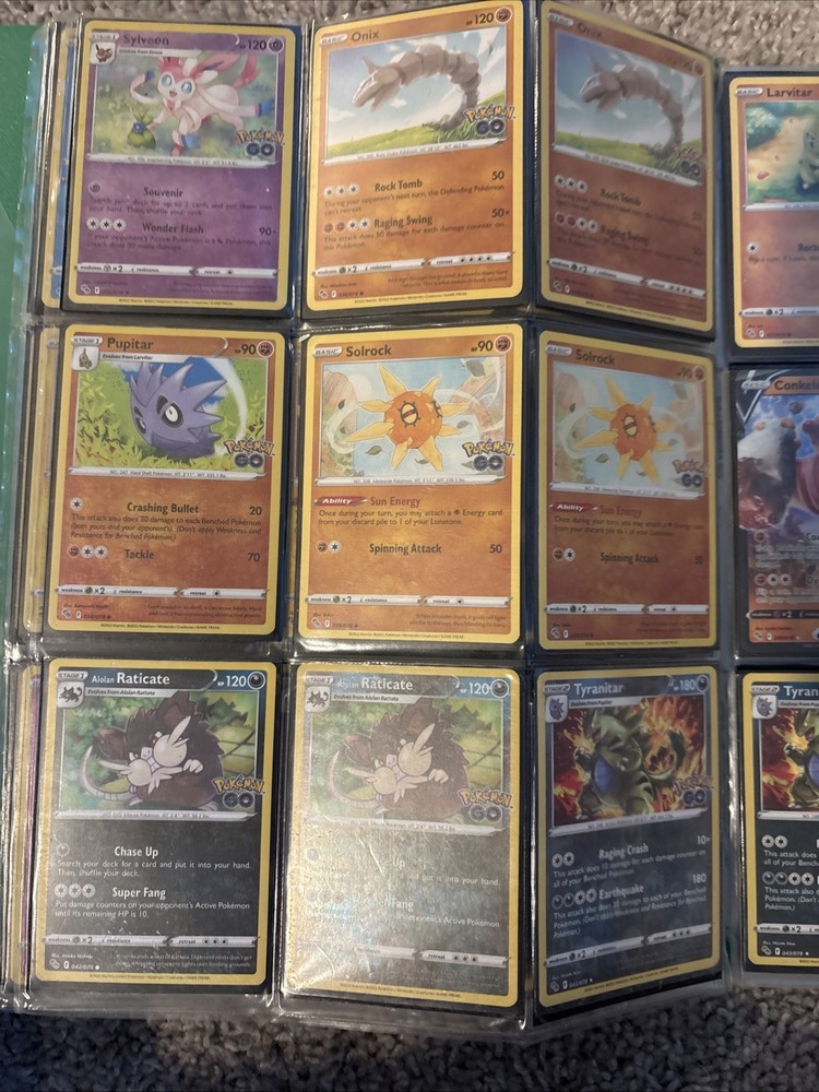 POKÉMON GO Semi Complete Master Set with Binder
