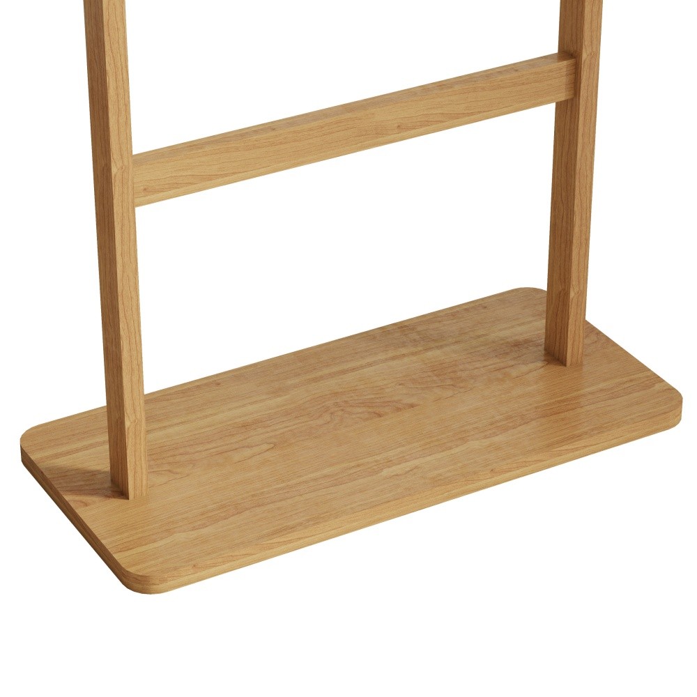 71" Coat Racks solid wood hanger Solid environmental protection easy to assemble