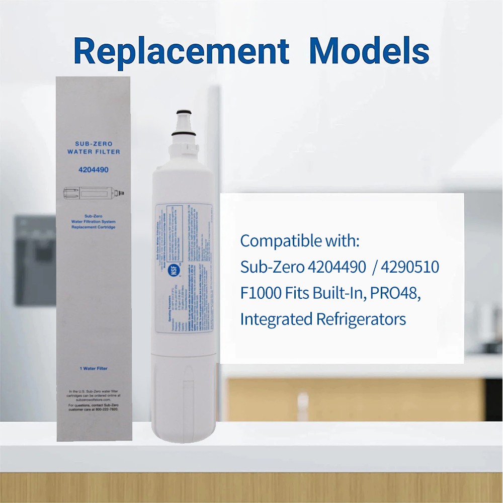3Pack Replacement for Sub-Zero 4204490 4290510 9030868 Refrigerator Water Filter