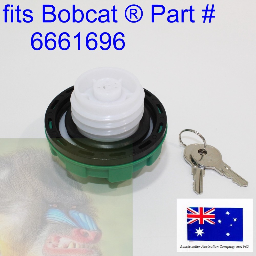 for Bobcat Locking Diesel Fuel Cap 6661696 E16 E17 E17Z E19 E20 E20Z E25 E26 E27