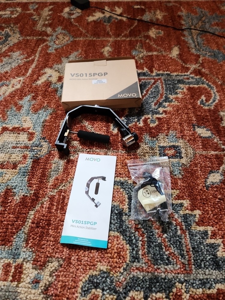 Movo VS01SPGP Video Stabilizer System Counterweights Compact Mirrorless Camera