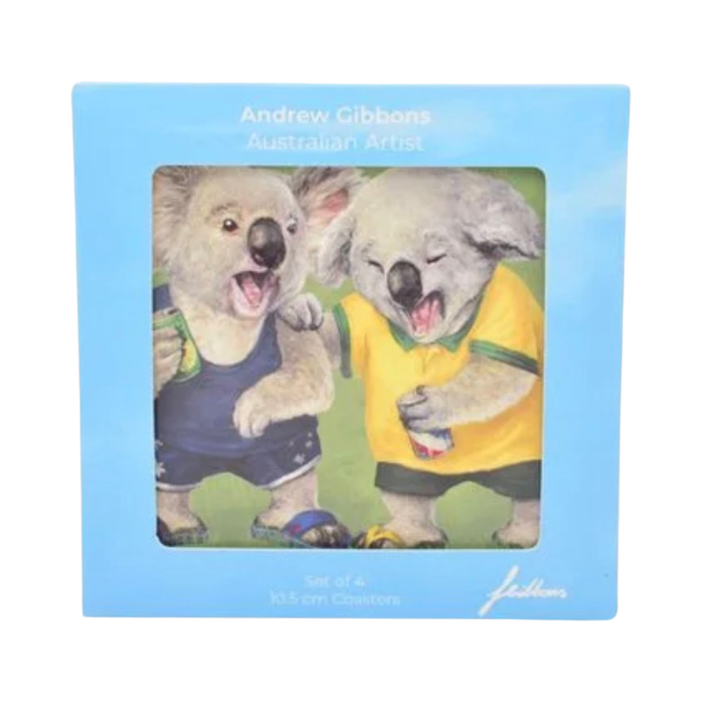 Aussie Mates - Set of 4 Coasters