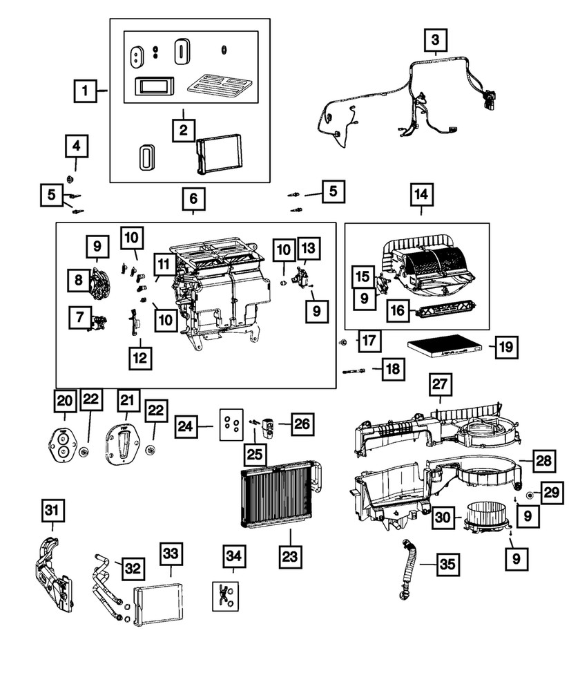Genuine Mopar A/C Expansion Valve 68308980AA
