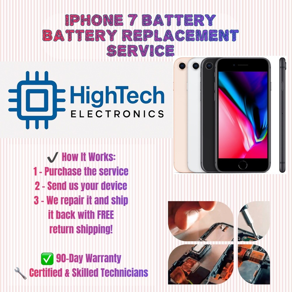 iPHONE 7  BATTERY REPLACEMENT SERVICE Repair