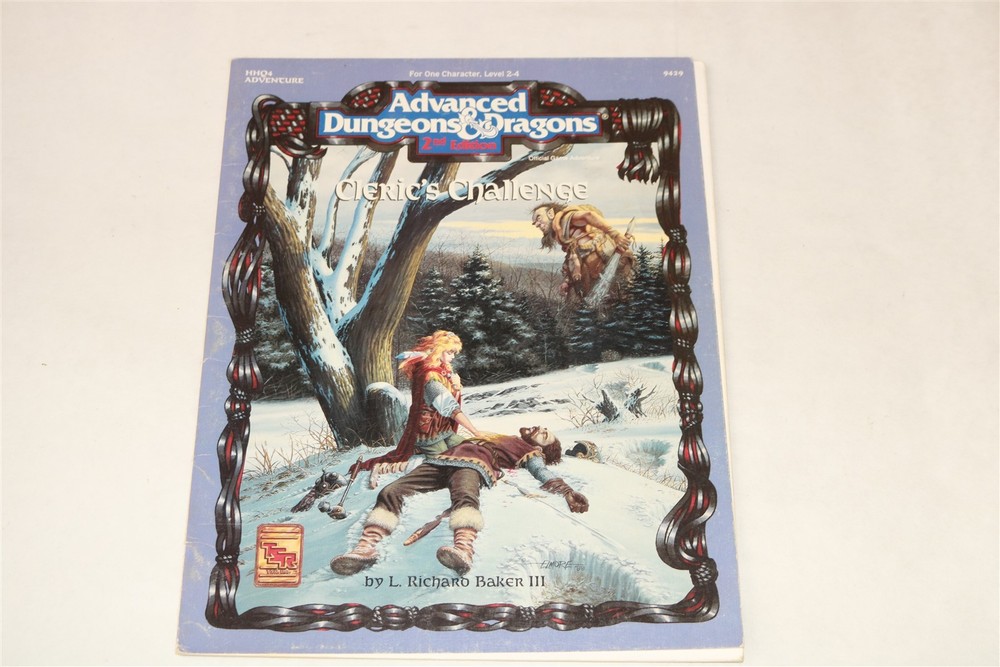 CLERIC'S CHALLENGE - AD&D Adventure Module HHQ4