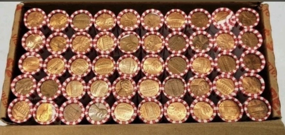 ‼️Unsearched penny bank rolls, 4 rolls each order