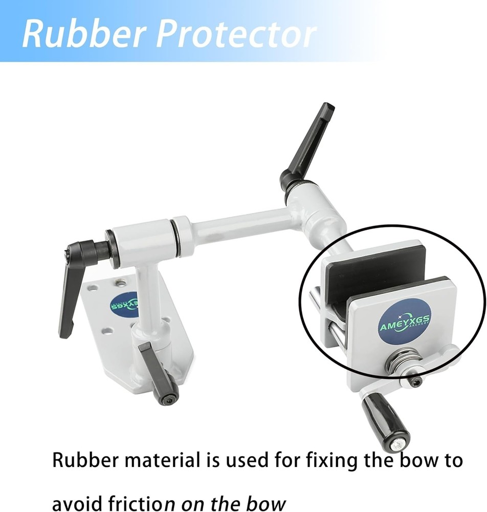 Bow Vise for Compound Bow 360° Adjustable Bow Mount Tool Compound Bow Press B...