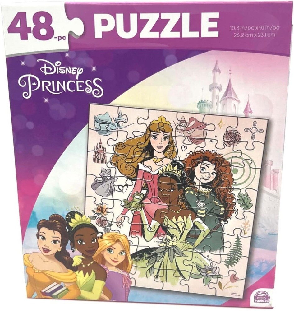 Disney Princess Puzzle - 3pk