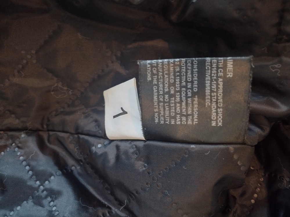 Motorcycle jacket - Custom Bilt Drago Jacket, Built In Padding