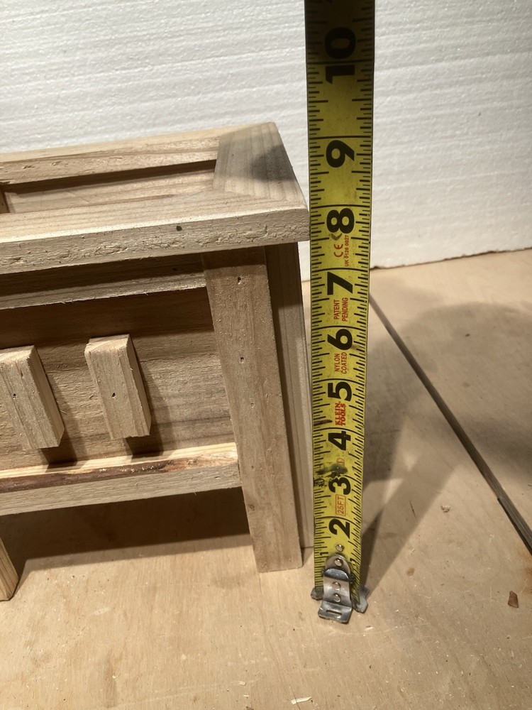 Rustic Wooden Cedar Planters Box Home Decor Storage Multipurpose
