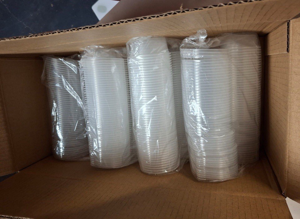 Didaey 300 Pcs 2 oz Plastic Dressing Containers Clear Portion