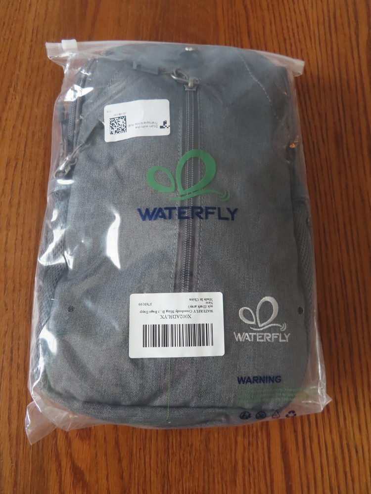 WATERFLY RFID Anti-Theft Sling Backpack - Travel & Daypack